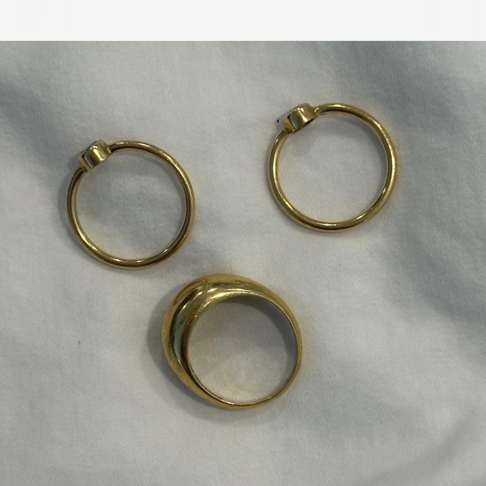Miranda Frye Gold Plated Brass Women's Rings - Picture 5 of 5